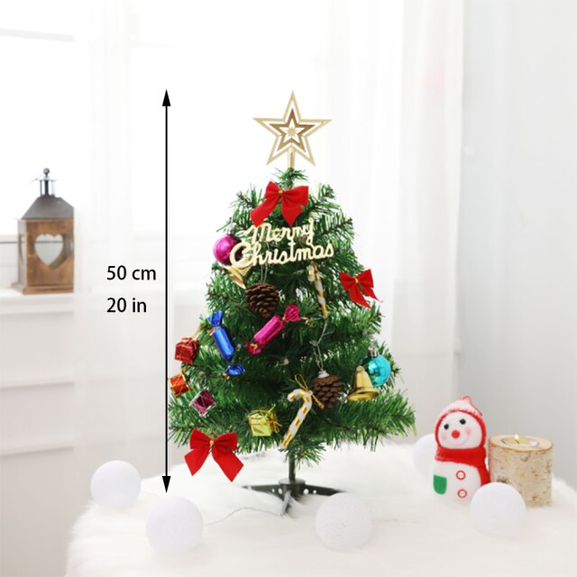 Table LED Christmas DIY Decoration Light Pine Tree