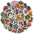 Gothic Horror Devil Skull Graffiti Stickers