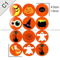 Horror Funny Pumpkin Pack DIY Stickers
