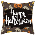 Pumpkin Printed Anime Decorative Pillow Case