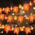 Maple Leaves String Lights For Halloween