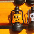 Pumpkin Skull LED Pony Lantern Lights