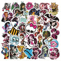 Monster High School Cartoon Graffiti Waterproof Sticker
