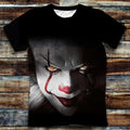 Saw T Shirt Horror Movie Clown 3D Print