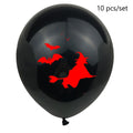 Blood Printed Halloween Latex Balloon