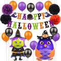 Pumpkin Ghost Foil Balloons Halloween Decoration