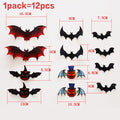 New PVC Pumpkin Wall Stickers For Halloween