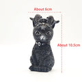 Halloween Magic Cat Kitty Sculpture Lawn Gnome Figure