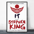 Retro Stephen King From IT Movie Wall Art