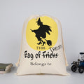 Cotton Canvas Drawstring Gift Bag For Halloween