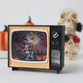 New Retro Halloween Decoration TV And Candle