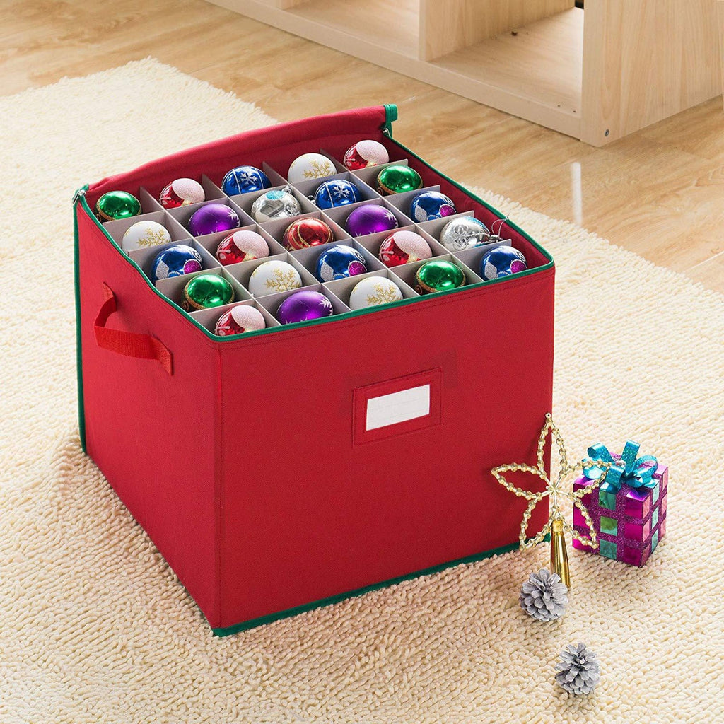 Christmas Storage Box Compartment Container