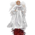 Multi-Usage Golden Lighted Angel Christmas Tree Topper