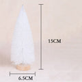 Colorful Pine Needle Powdered Mini Christmas Tree