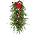 Christmas Tree Hanging Plant Upside Down Door Decoration