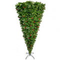 Green Color Christmas Tree Realistic Looking Fire-resistant