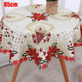 Vintage Embroidered Christmas Table Linens