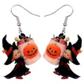 Cute Angel Drop Earrings