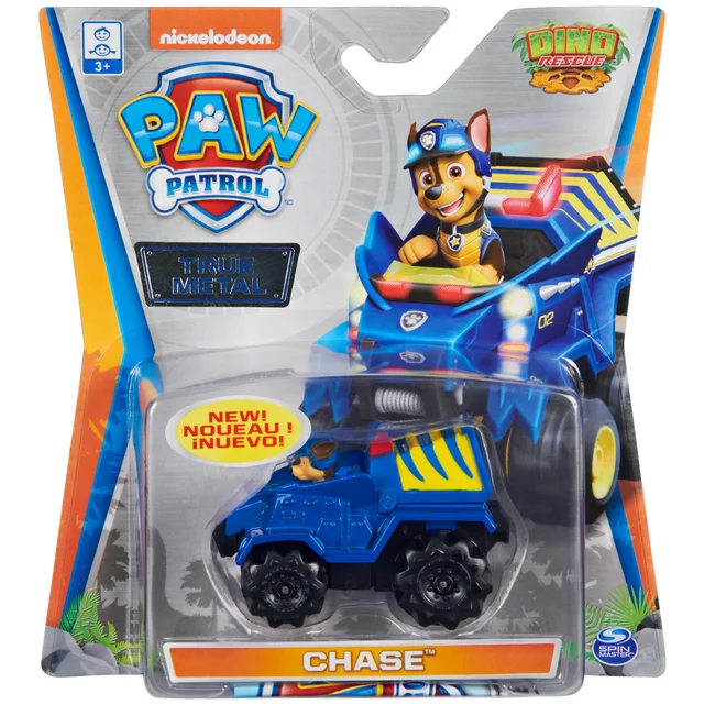 Paw Patrol True Metal - Dino Rescue Chase Diecast Car
