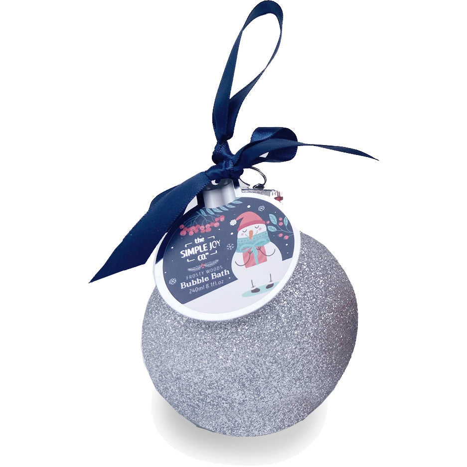 Silver Ornament Frosty Woods Bubble Bath