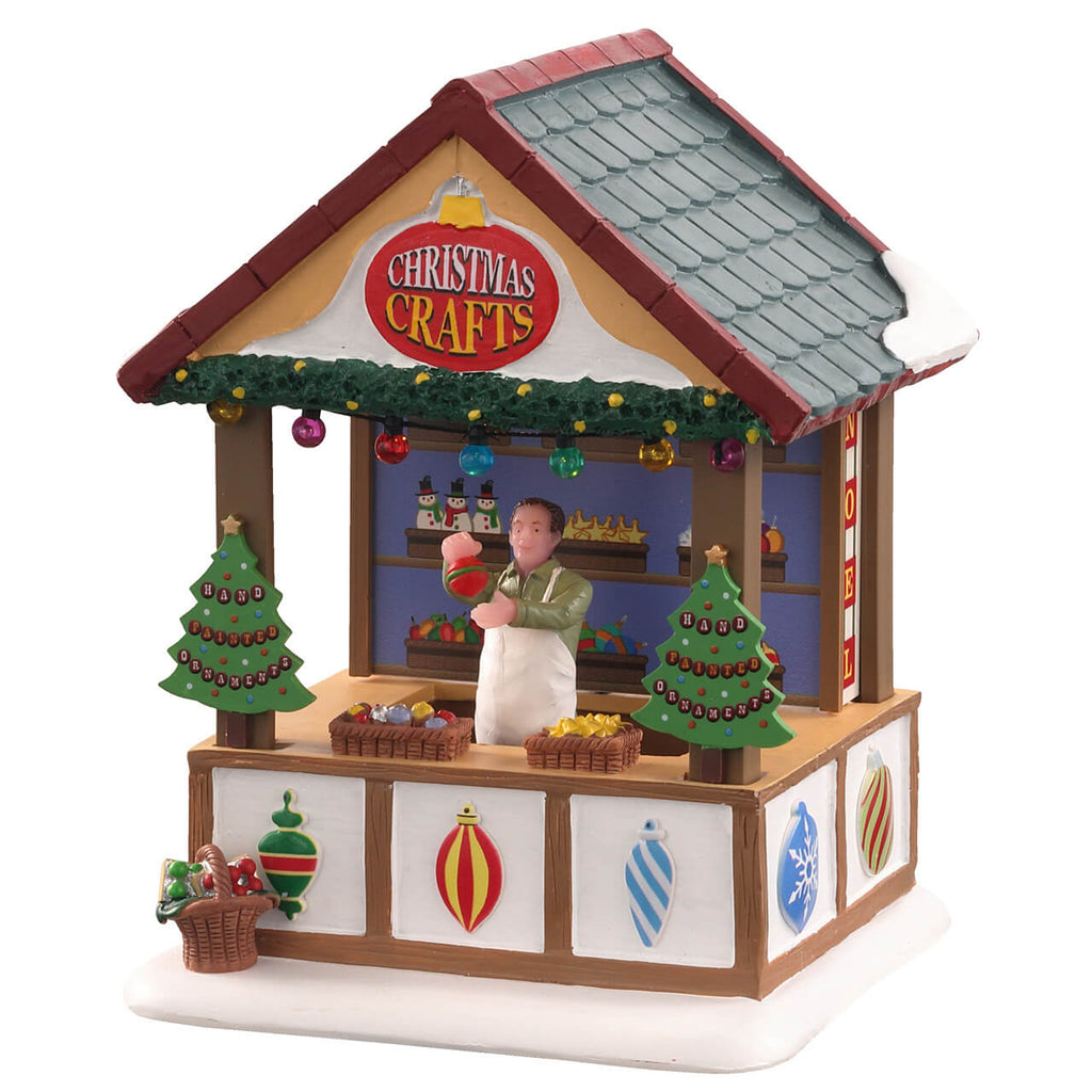 Christmas Market Booth - Hand Crafted Ornaments - Openstock