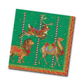 Merry Go Round Cocktail Napkins (Green)