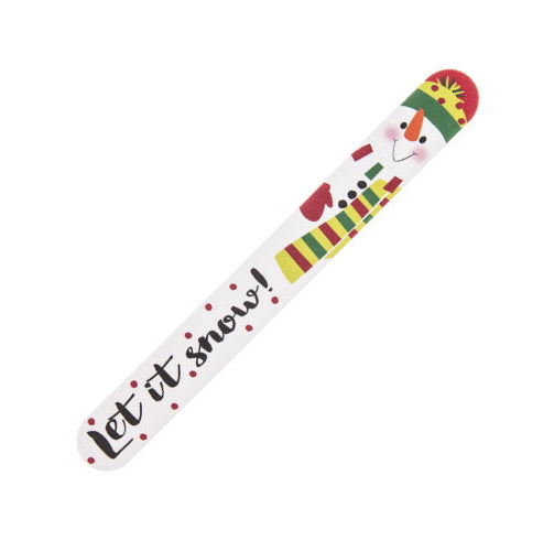 Holiday Nail File - Let it Snow