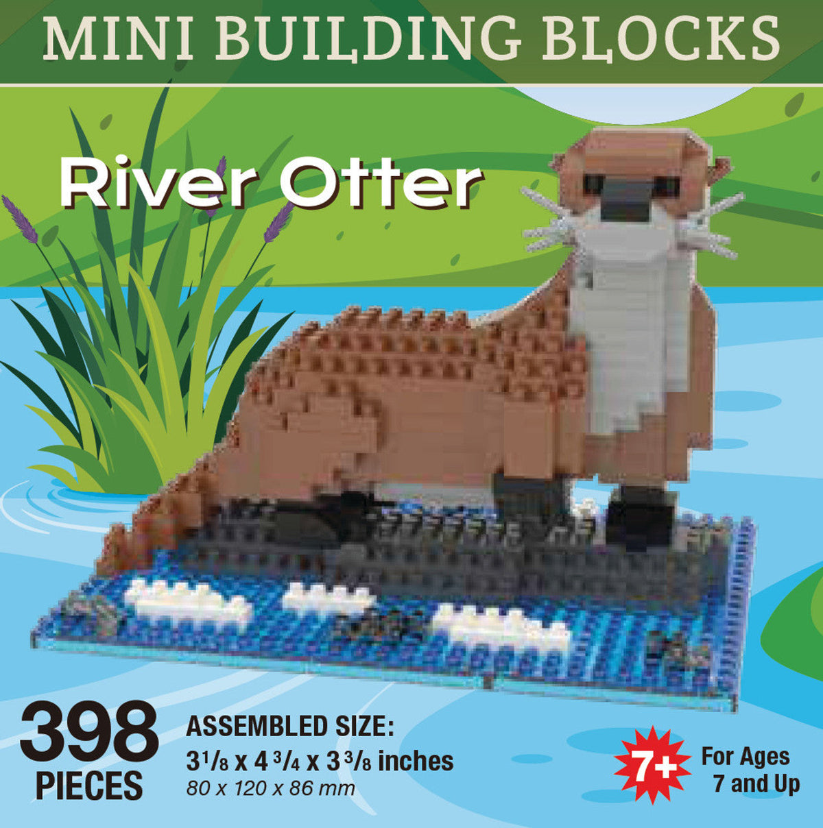 Mini Building Blocks - River Otter