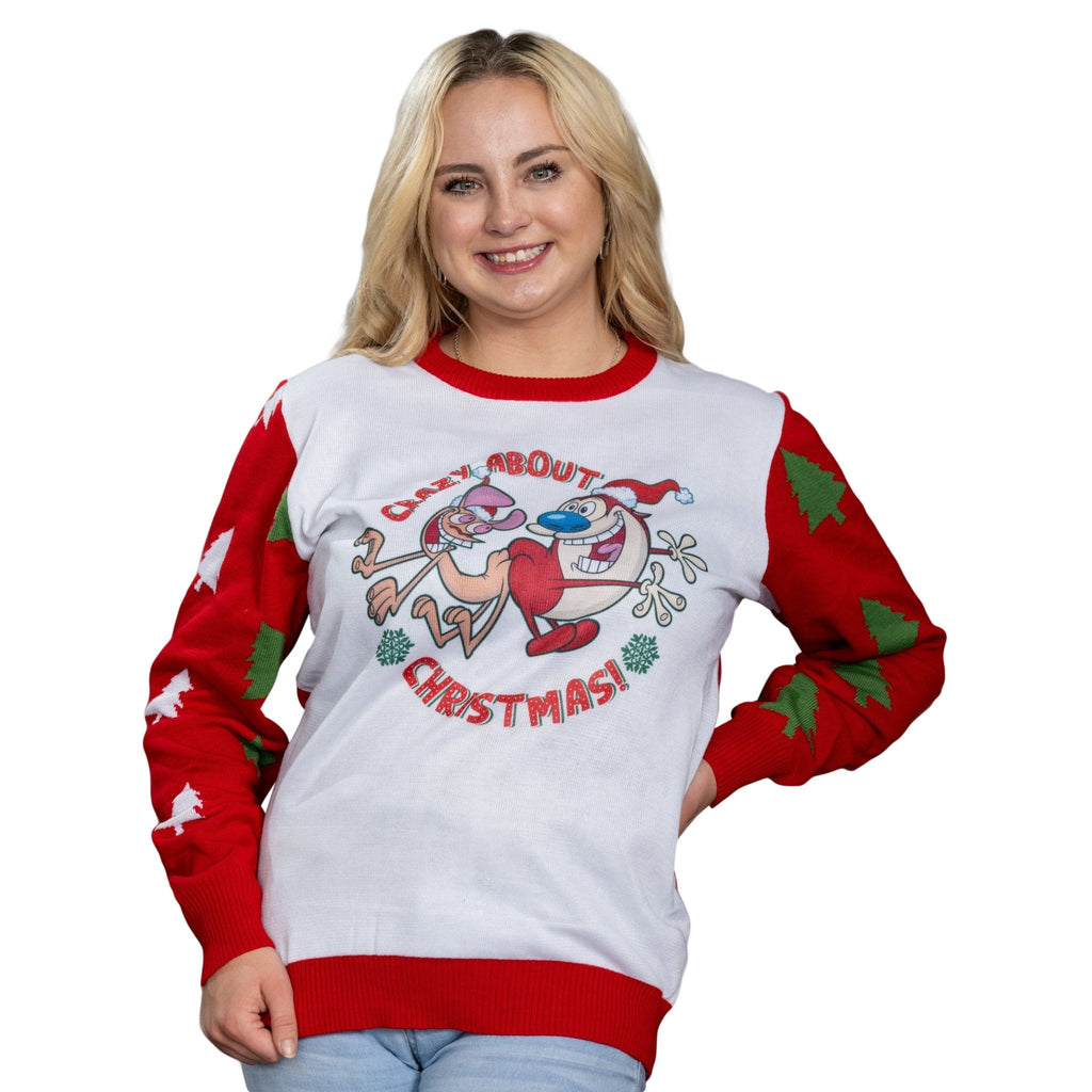 Ren & Stimpy | Crazy About Christmas Sweater