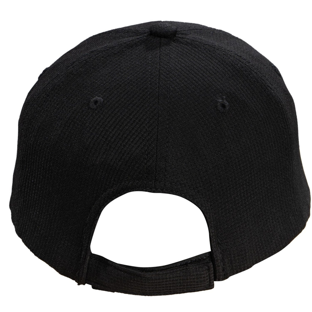 Retro 1980s Black Embroidered Snapback Adjustable Hat