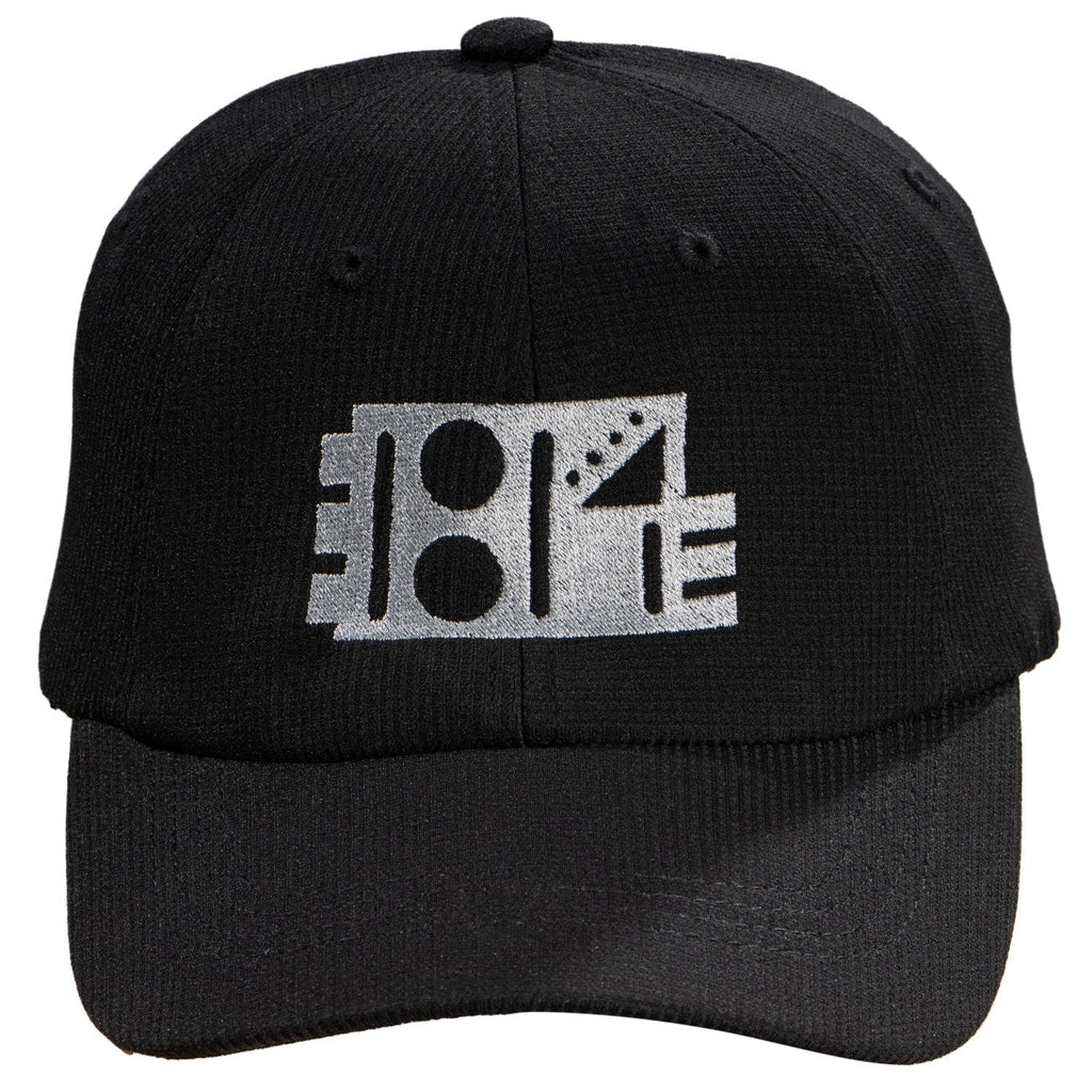 Retro 1980s Black Embroidered Snapback Adjustable Hat