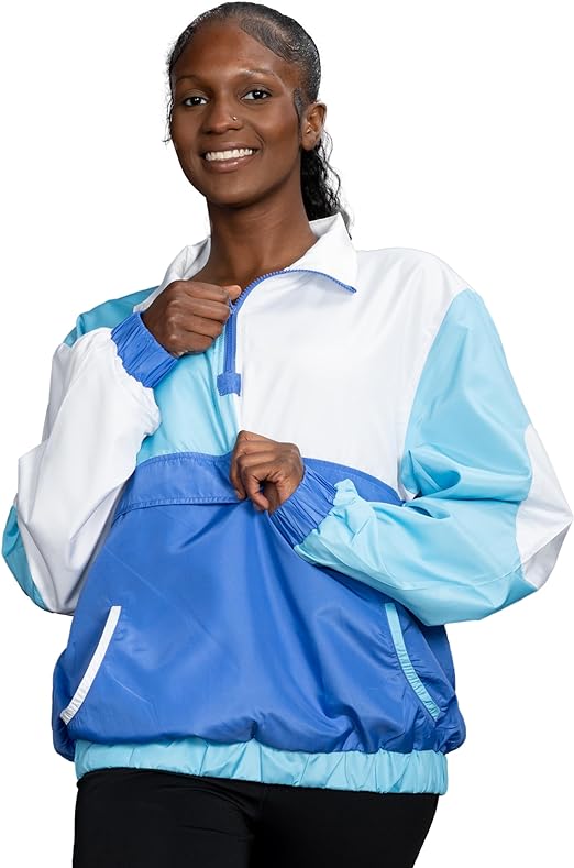 Retro Windbreaker Jacket Lightweight Design 2