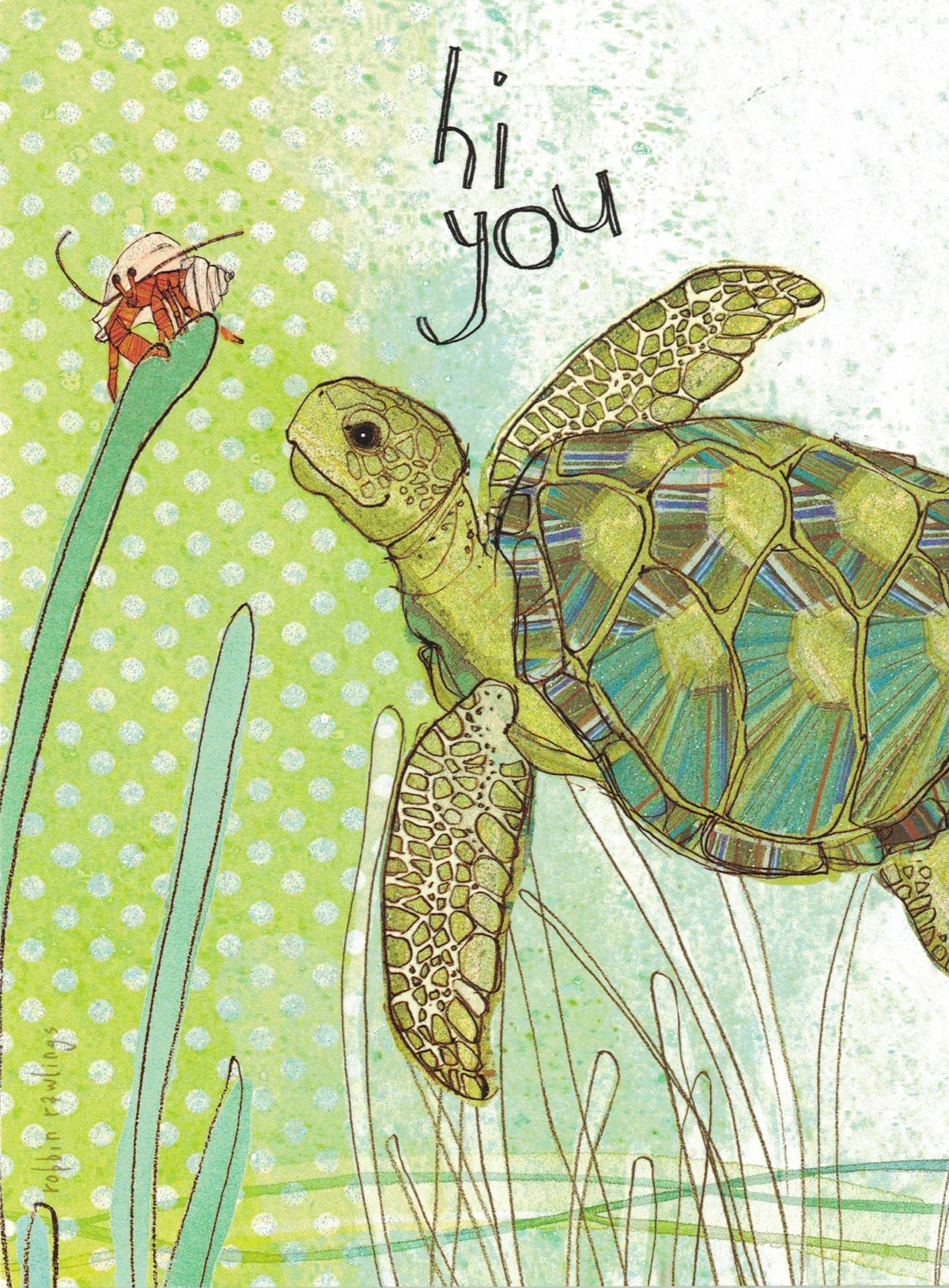 Thinking Of You Card - Hi You