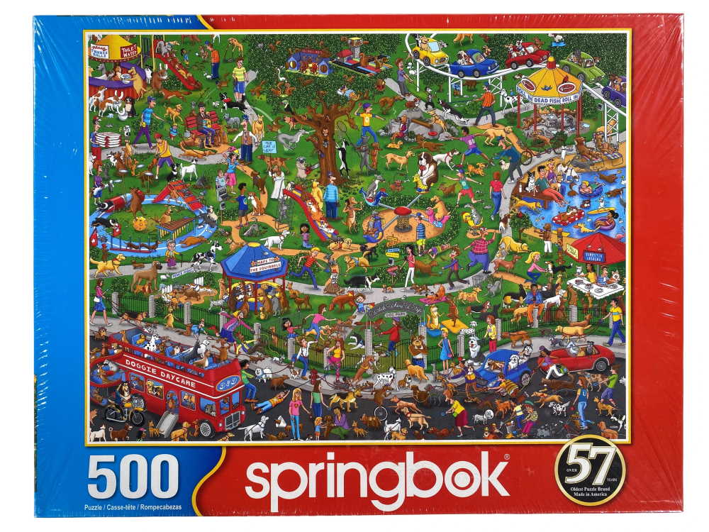 The Dog Park - 500 Piece Puzzle