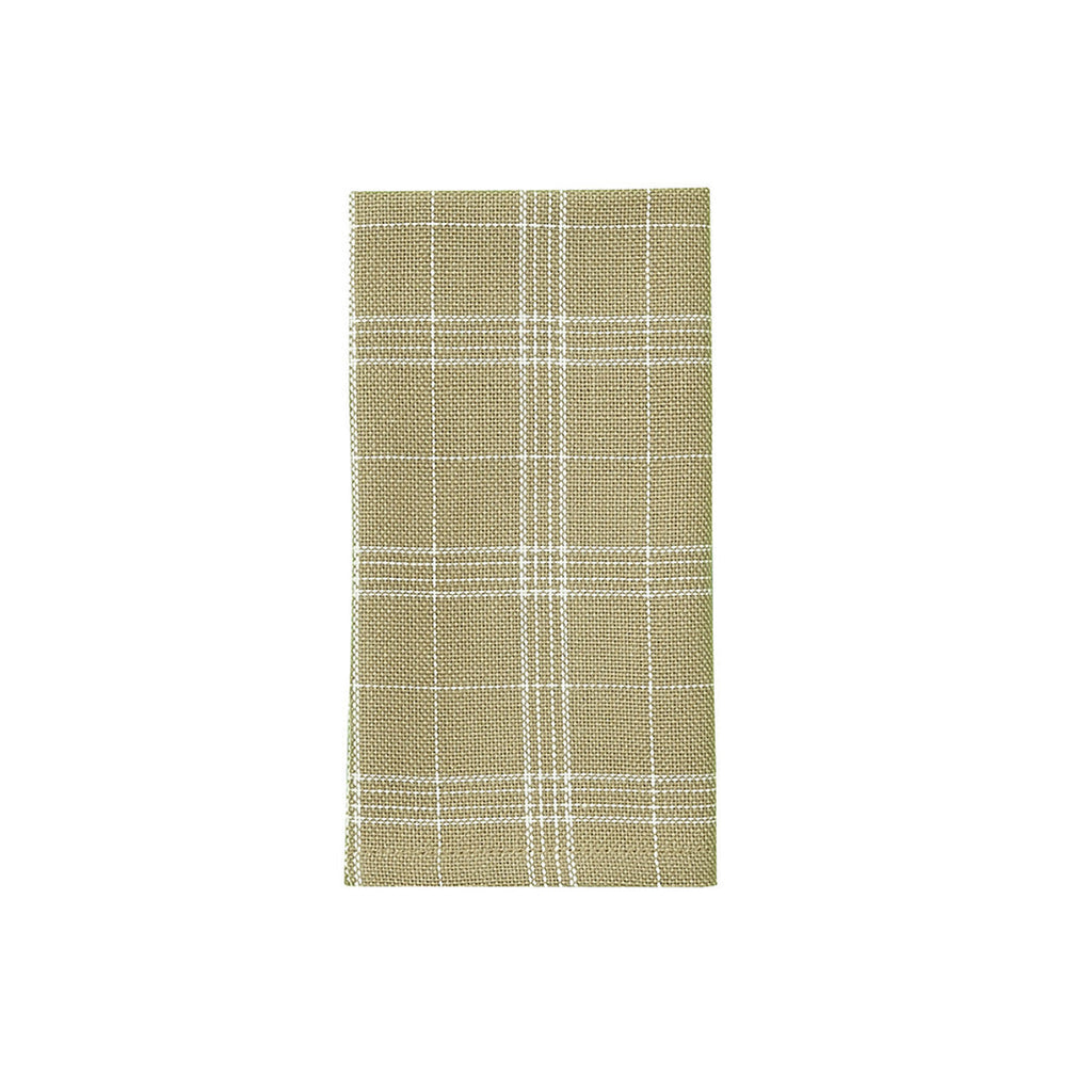 Fieldstone Plaid Napkin - Cream