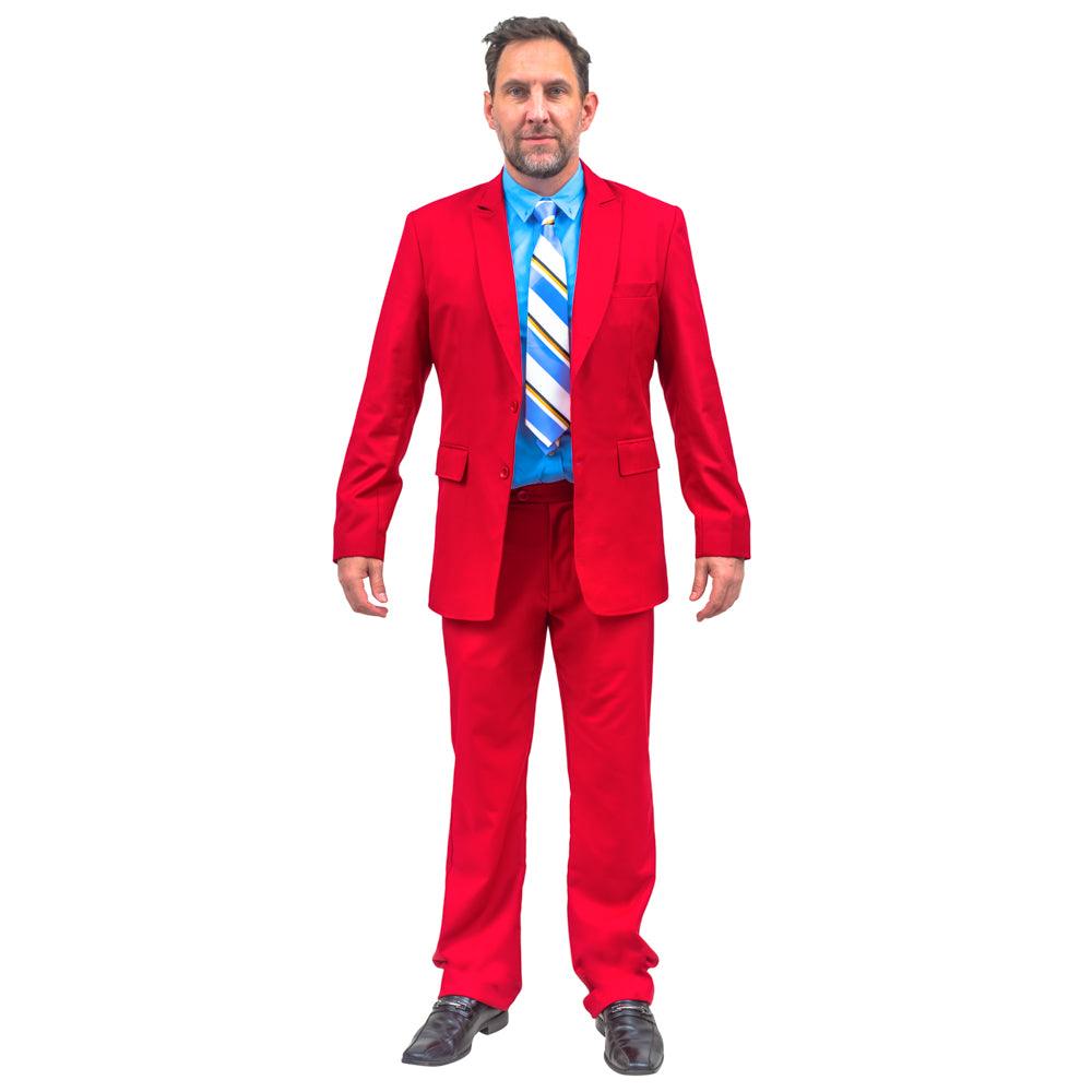 Ron Burgundy Suit and Tie