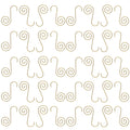 Set of 40 Gold Metal Wire Christmas Ornaments Hooks Hangers 1.6 Inches