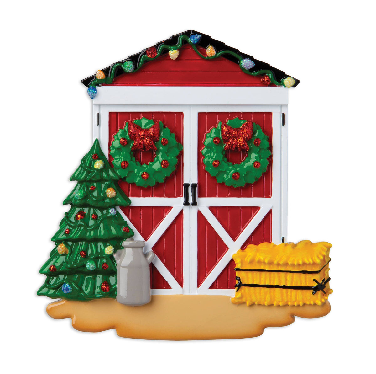 Barn Door Ornament