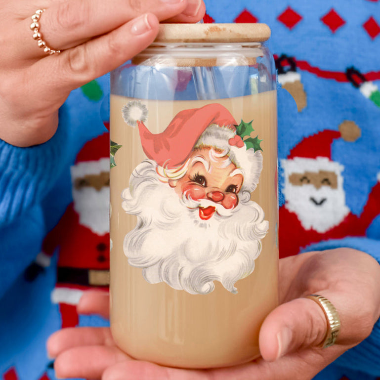 Vintage Santa 17oz
