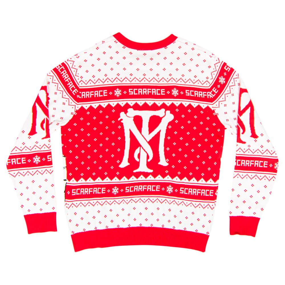 Scarface the World is Yours Tony Montana Ugly Christmas Sweater
