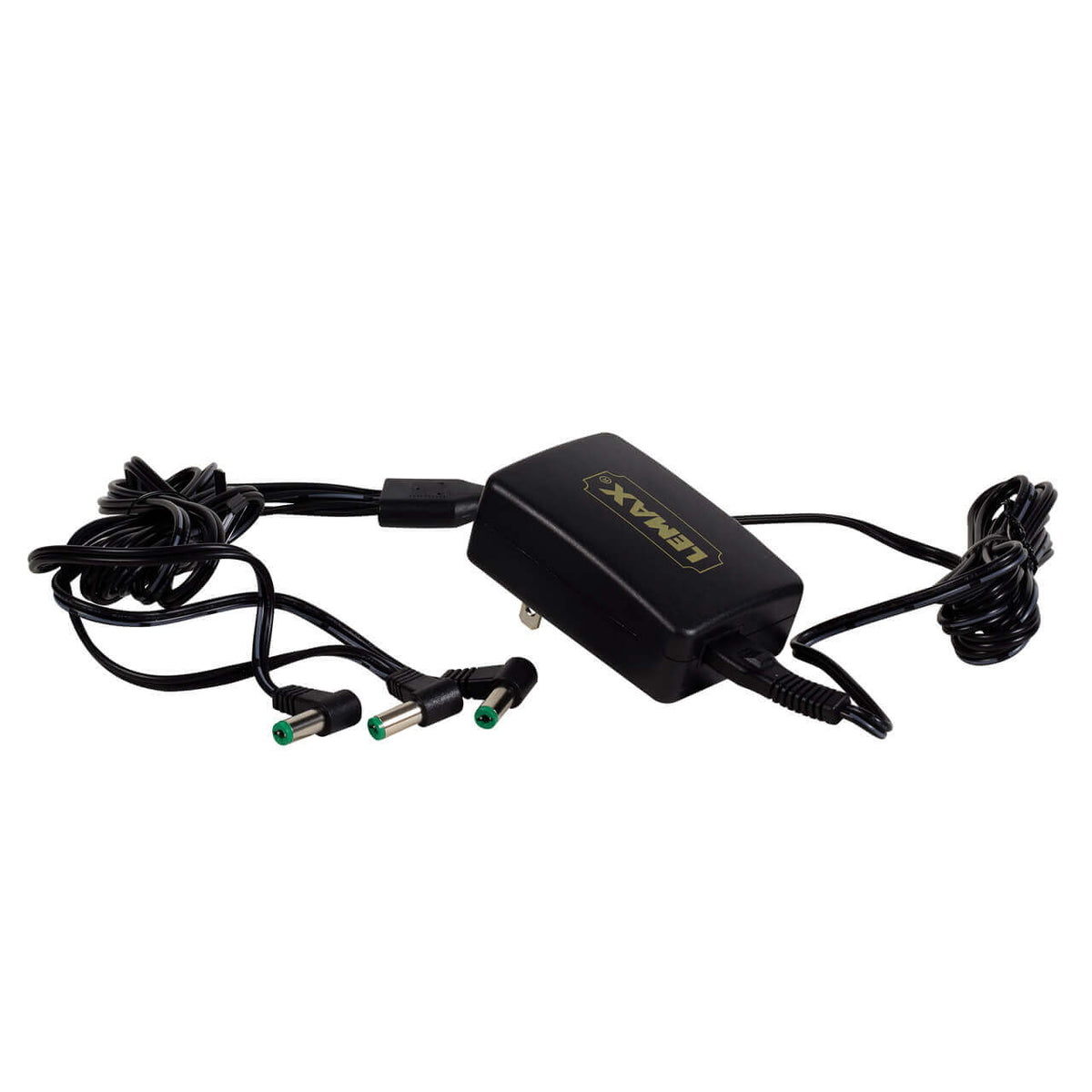 4.5V 3-Output Adapter Black Power Plug