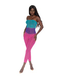 Dreamgirl Seamless Mesh Versatile Two-Way Bodystocking Garment