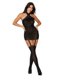 Dreamgirl Sheer Garter Bodystocking with Thigh High