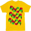 Sheldon Cooper Replica Opti Blocks Halloween Cosplay Costume T-Shirt