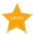 Sheriff Toy Story Cowboy Kids Halloween Cosplay Costume Badge