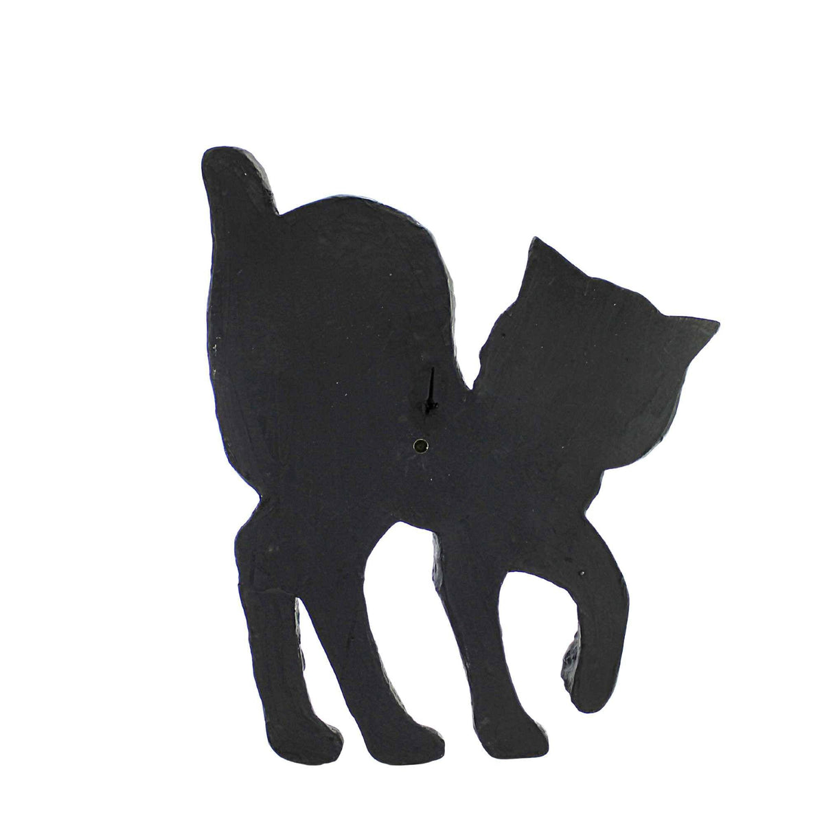Retro Halloween Paper Mache Black Cat Wall Decor