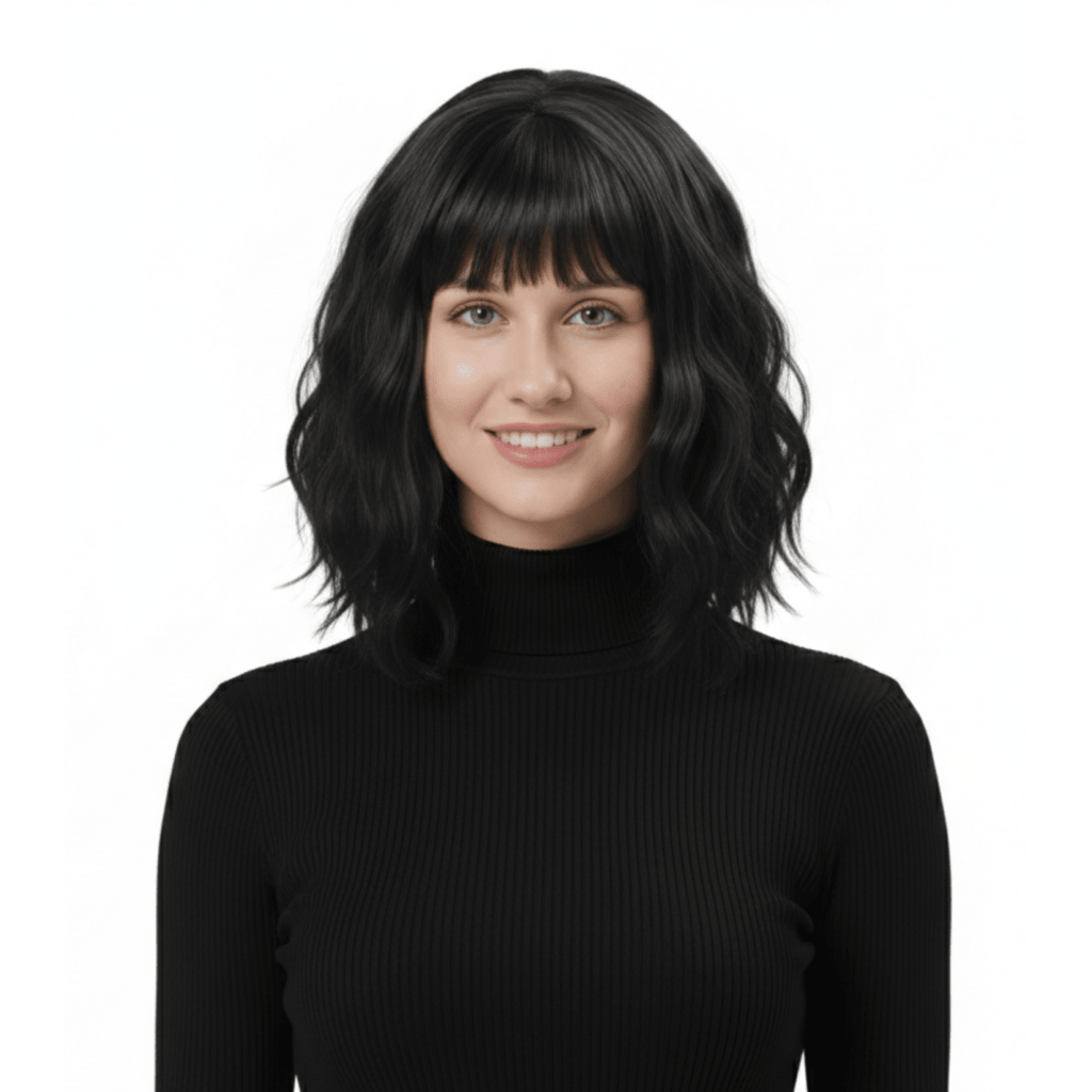Short Wavy Bob Wig