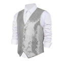 Silver Sequin Vest - Adults