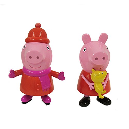 Peppa Pig Plastic Ornament - Scarf