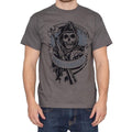 SOA Velvet Flocked Gear Logo T-Shirt